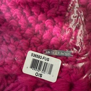 Michaels Vibrant Pink Knit Scarf